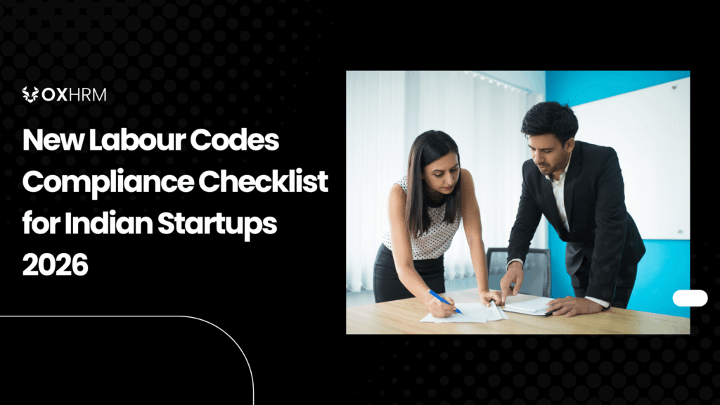 New Labour Codes Compliance Checklist for Indian Startups 2026